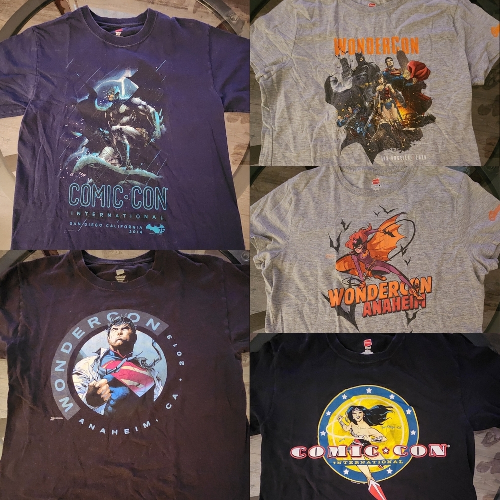 Convention Tees - Lot of 5